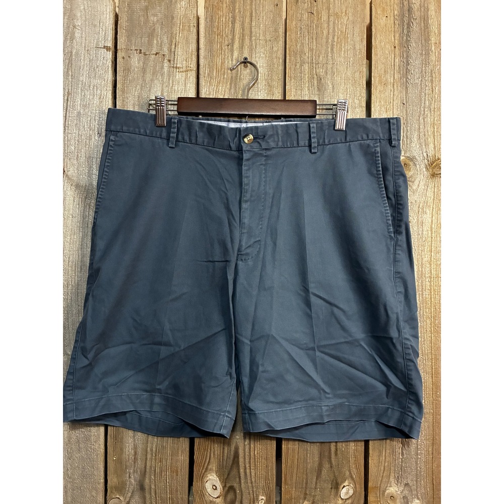 Peter Millar Crown Mens 38 Blue Pima Cotton Stretch‎ Flat Golf Shorts MCOB13